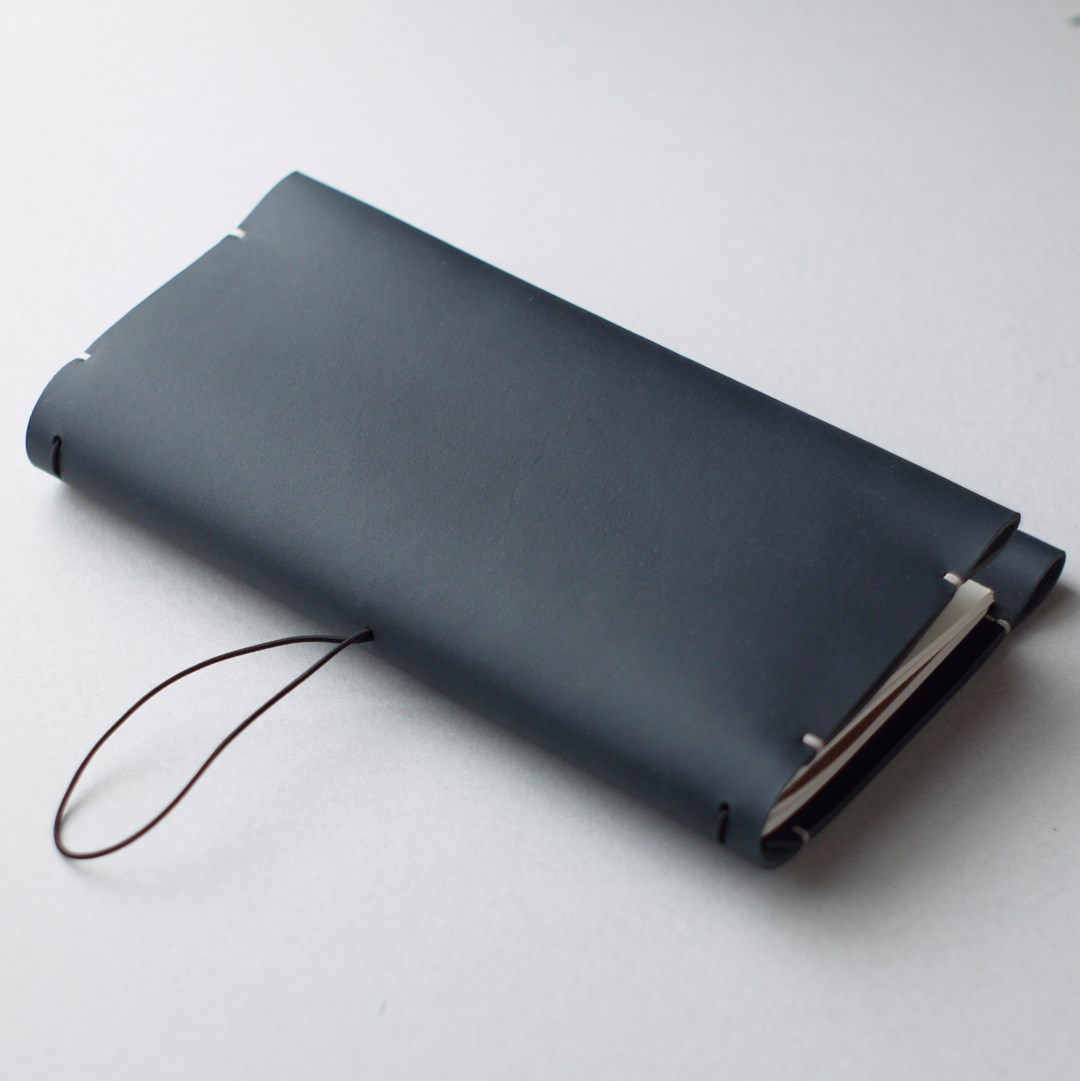 kumosha hand stitched leather note book cover travelers note