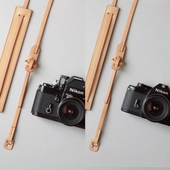 kumosha hand stitched leather camera strap type2