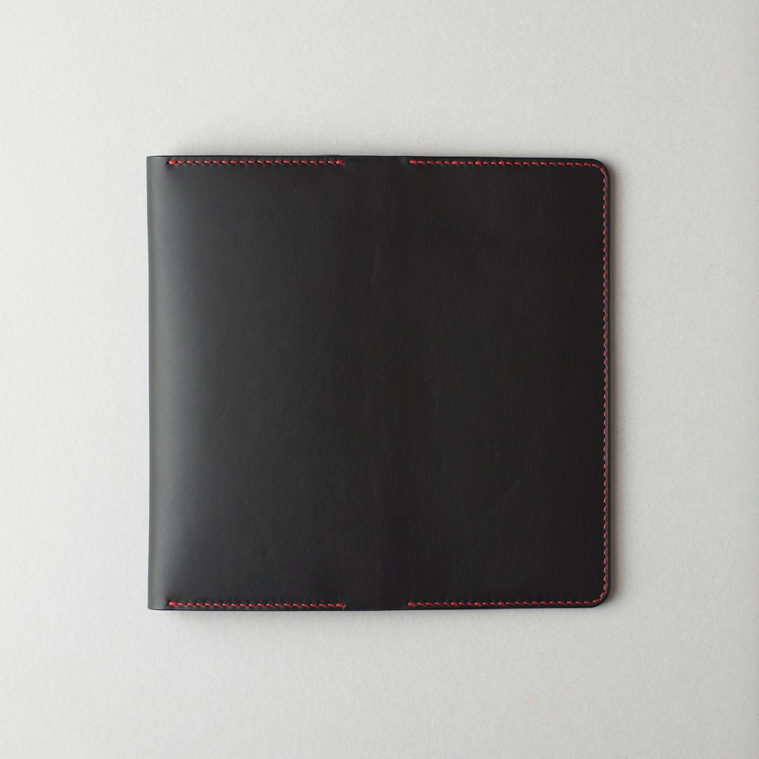 kumosha hand stitched leather long wallet type2