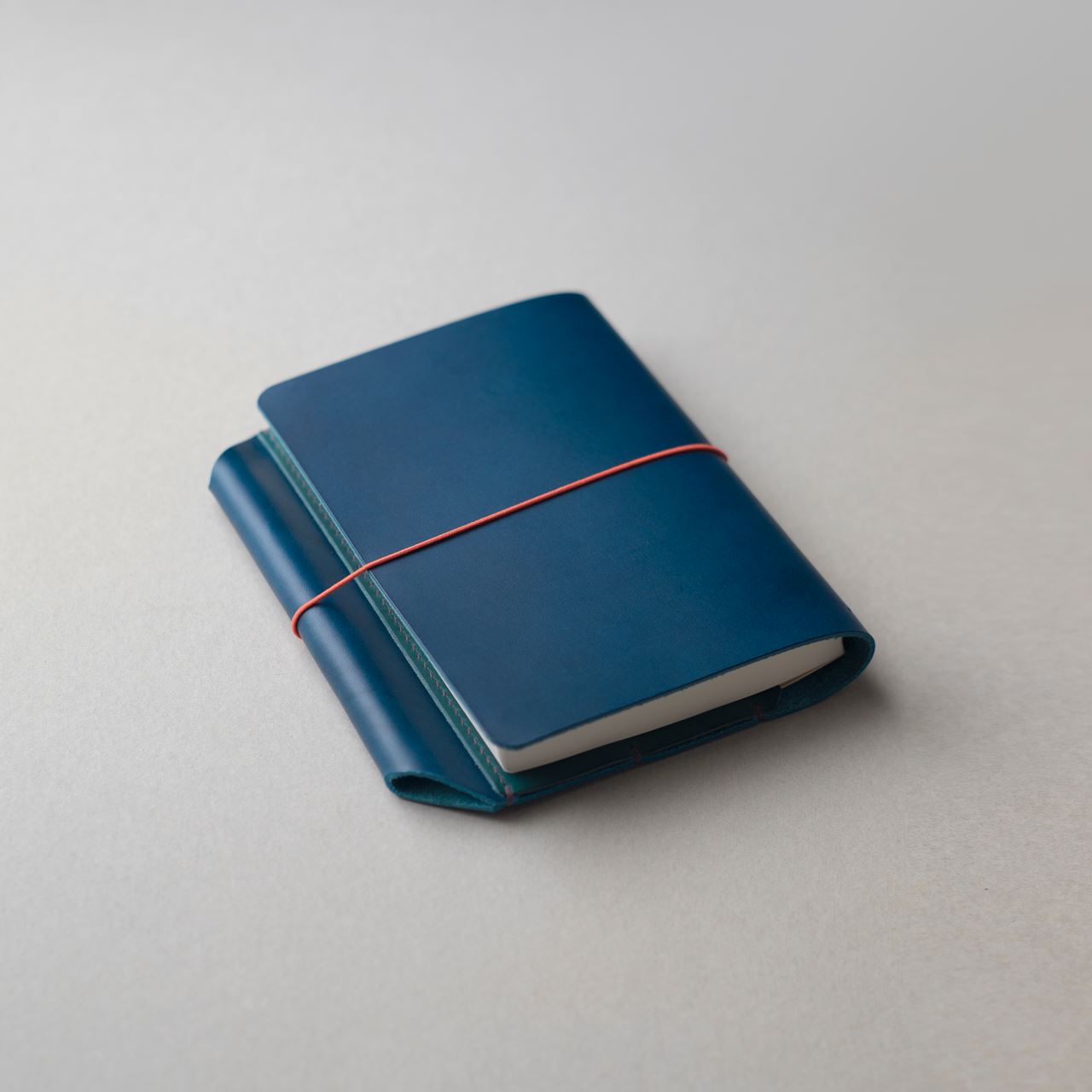 青いほぼ日手帳カバー１型オリジナルサイズの特注品をつくる